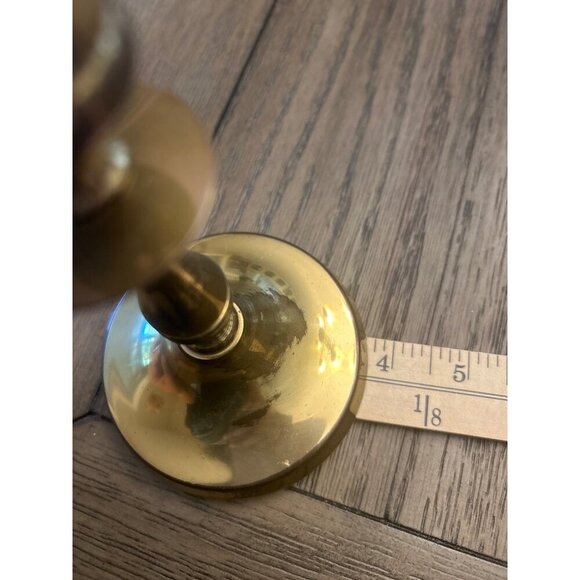 Vintage Brass Candlestick Holder Made In England - Picture 5 of 5